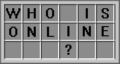 Wer ist online?